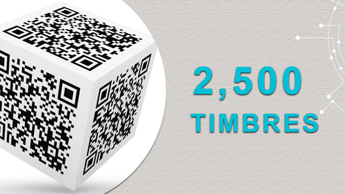 Timbrado | Paquete de 2,500 timbres