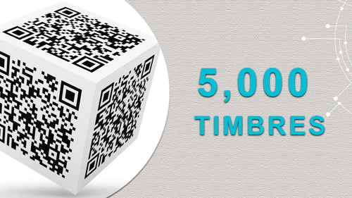 Timbrado | Paquete de 5,000 timbres